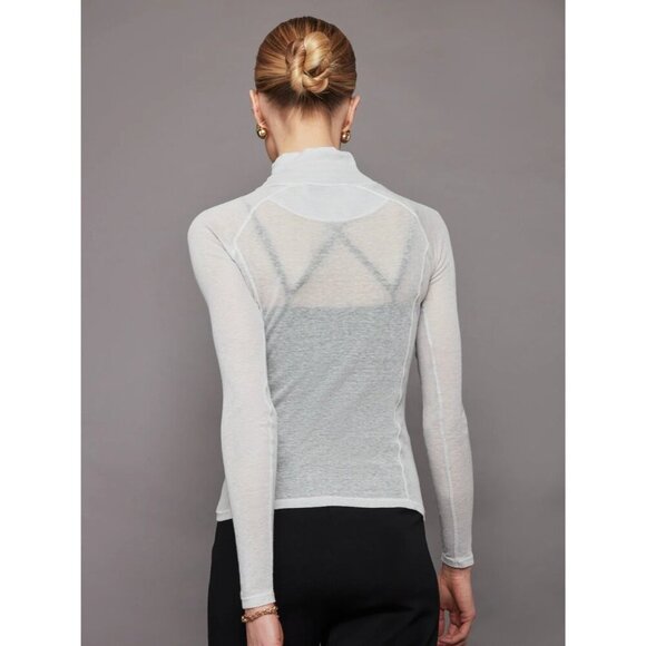 Shoreditch Ski Club Kamila Base Layer Top in Light Grey XSmall New Womens Blouse - Picture 11 of 14